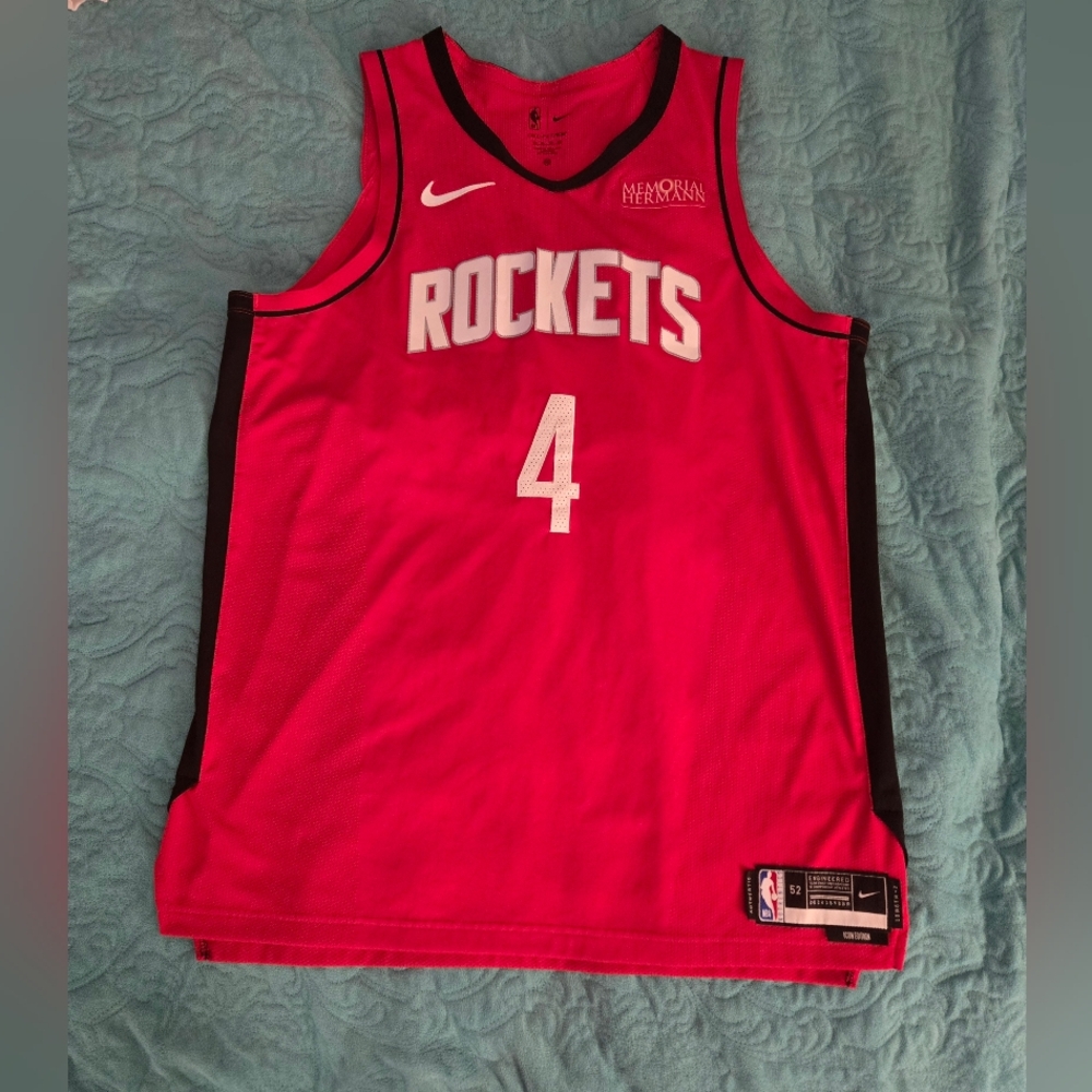 Nike Rockets Red Basketball Jersey